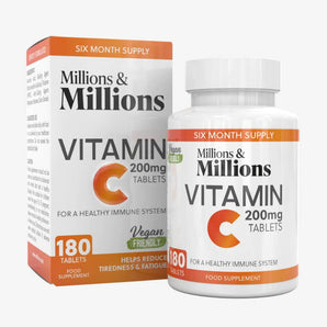 Vitamin C | 180 Tablets | 200mg