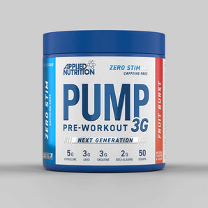Pump 3G Stim Free Pre Workout | 50 Scoops