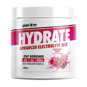 Hydrate Electrolyte Mix | 210g | Per4m + FREE SHAKER