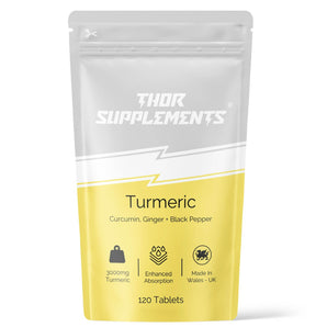 Turmeric, Ginger and Black Pepper | 120 Tablets
