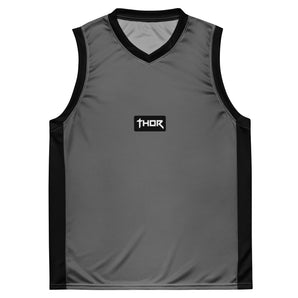 Thor Basketball Vest #2 | Black & Grey | Unisex