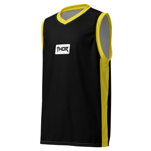 Thor Basketball Vest #3 | Black & Gold | Unisex