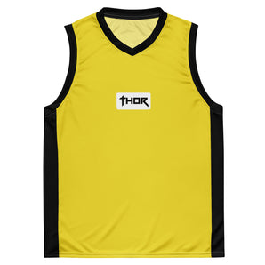 Thor Basketball Vest #5 | Gold & Black | Unisex